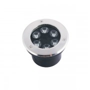 DMX control color 6W LED underground light