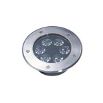 Control DMX color 6W LED luz subterránea1