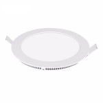 led panel light round 18w