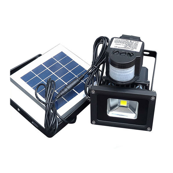 solar rechargeable led flood light(18)
