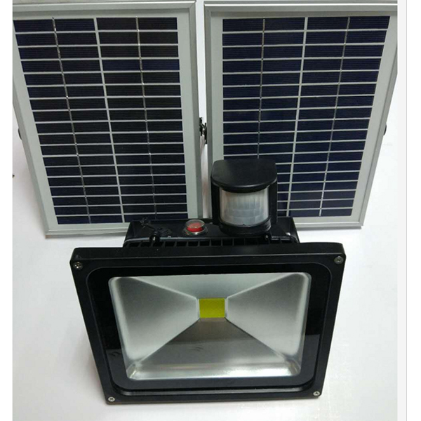 solar rechargeable led flood light(26)