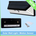 Luz de pared LED solar con sensor de movimiento para lavadora al aire libre a prueba de agua IP65 (5)