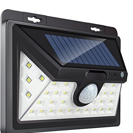 Outdoor Waterproof 20 LED Rechargeable Solar Power PIR Motion Sensor Wall Light for Garden (4)