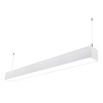 7575 profilé en aluminium 40w 1200mm LED luminaires linéaires raccordables d'éclairage suspendu pour l'entrepôt de supermarché (2)