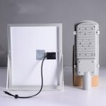 Entièrement automatique extérieur ip65 intégré jardin 30w solaire led luminaires de rue (4)