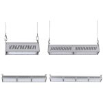 CE ROHS SAA ETL aprobado 130lmw IP65 LED lineal Highbay 200watts para almacén (8)