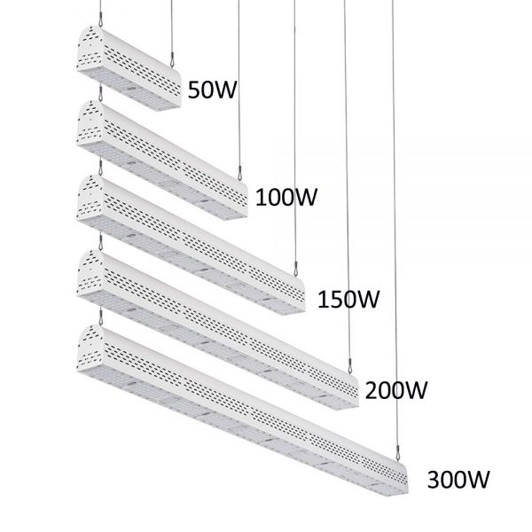 Dimmable Hanging Warehouse Lights Industrial Indoor Outdoor Area Workshop Garage 100w 200w 300w LED Linea (6)