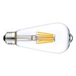 St64 Dimmable 4w 6w 8w Vintage Edison Led Filament Bulb E26 110v E27 220v Clear Glass Led Filament Bulb (4)